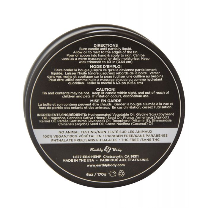 Massage Candle-Naked In The Woods 6oz